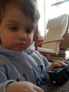 This kid is getting so big too fast